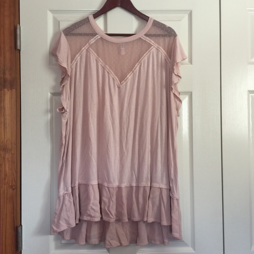 Target dusty rose tunic